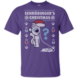 T-Shirts Purple / YXS Schrodingers Christmas Youth T-Shirt