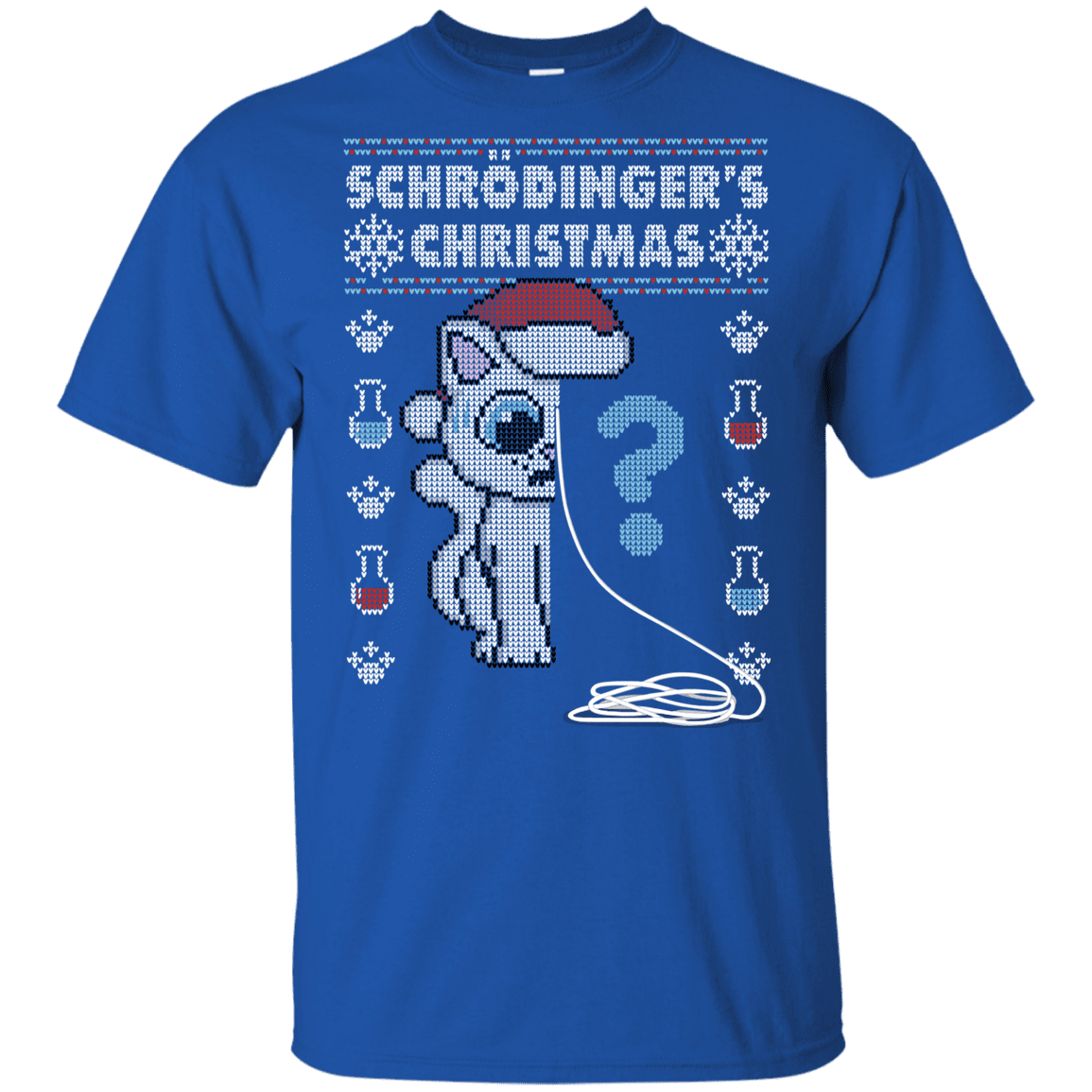 T-Shirts Royal / YXS Schrodingers Christmas Youth T-Shirt