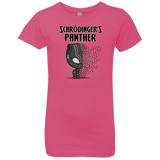T-Shirts Hot Pink / YXS Schrodingers Panther Girls Premium T-Shirt