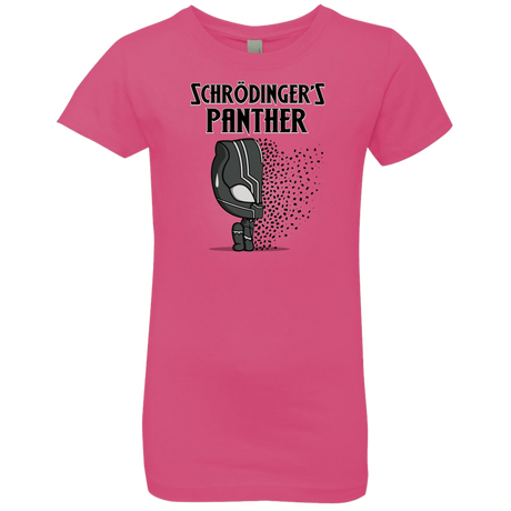 T-Shirts Hot Pink / YXS Schrodingers Panther Girls Premium T-Shirt