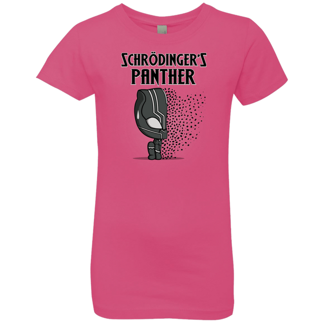 T-Shirts Hot Pink / YXS Schrodingers Panther Girls Premium T-Shirt