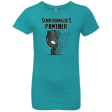 T-Shirts Tahiti Blue / YXS Schrodingers Panther Girls Premium T-Shirt