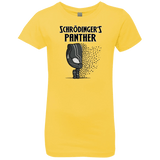 T-Shirts Vibrant Yellow / YXS Schrodingers Panther Girls Premium T-Shirt