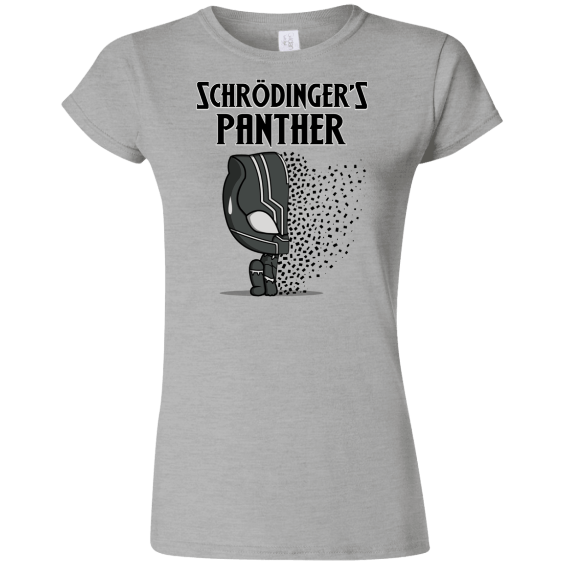 T-Shirts Sport Grey / S Schrodingers Panther Junior Slimmer-Fit T-Shirt