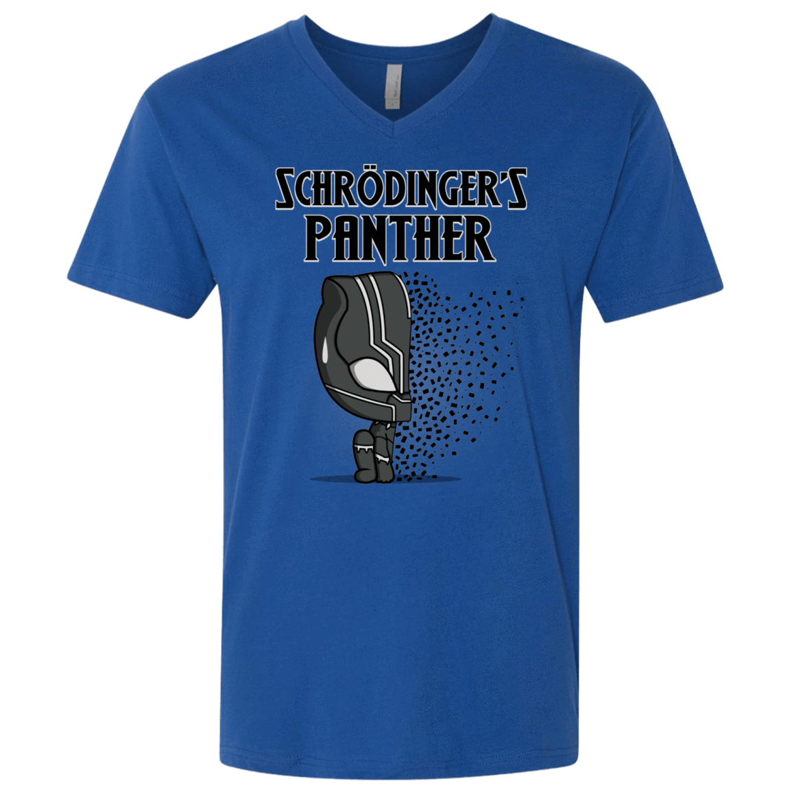 T-Shirts Royal / X-Small Schrodingers Panther Men's Premium V-Neck