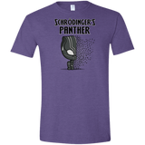 T-Shirts Heather Purple / S Schrodingers Panther Men's Semi-Fitted Softstyle