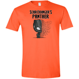 T-Shirts Orange / S Schrodingers Panther Men's Semi-Fitted Softstyle