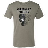 T-Shirts Venetian Grey / S Schrodingers Panther Men's Triblend T-Shirt