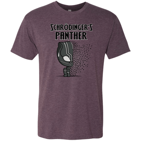 T-Shirts Vintage Purple / S Schrodingers Panther Men's Triblend T-Shirt