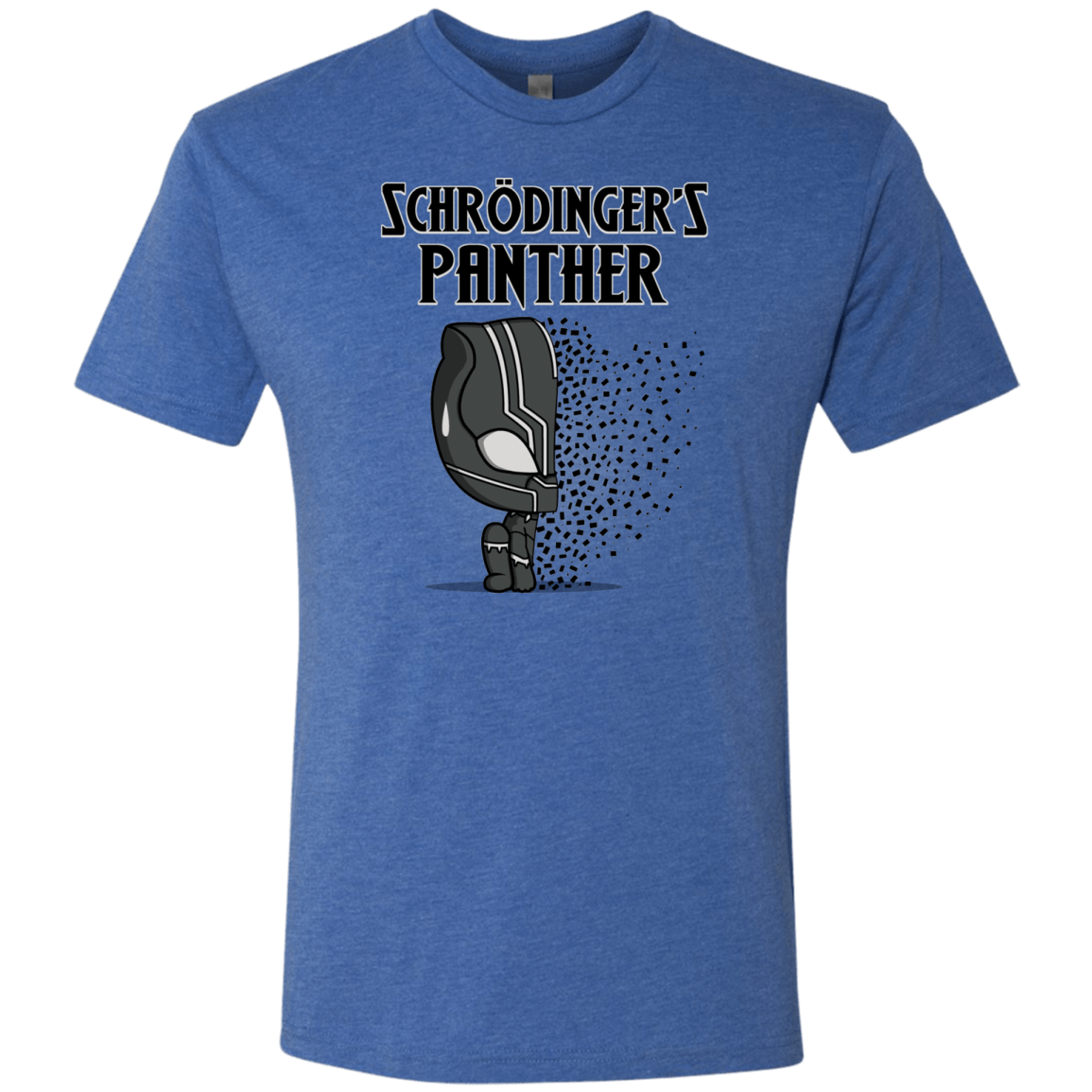 T-Shirts Vintage Royal / S Schrodingers Panther Men's Triblend T-Shirt