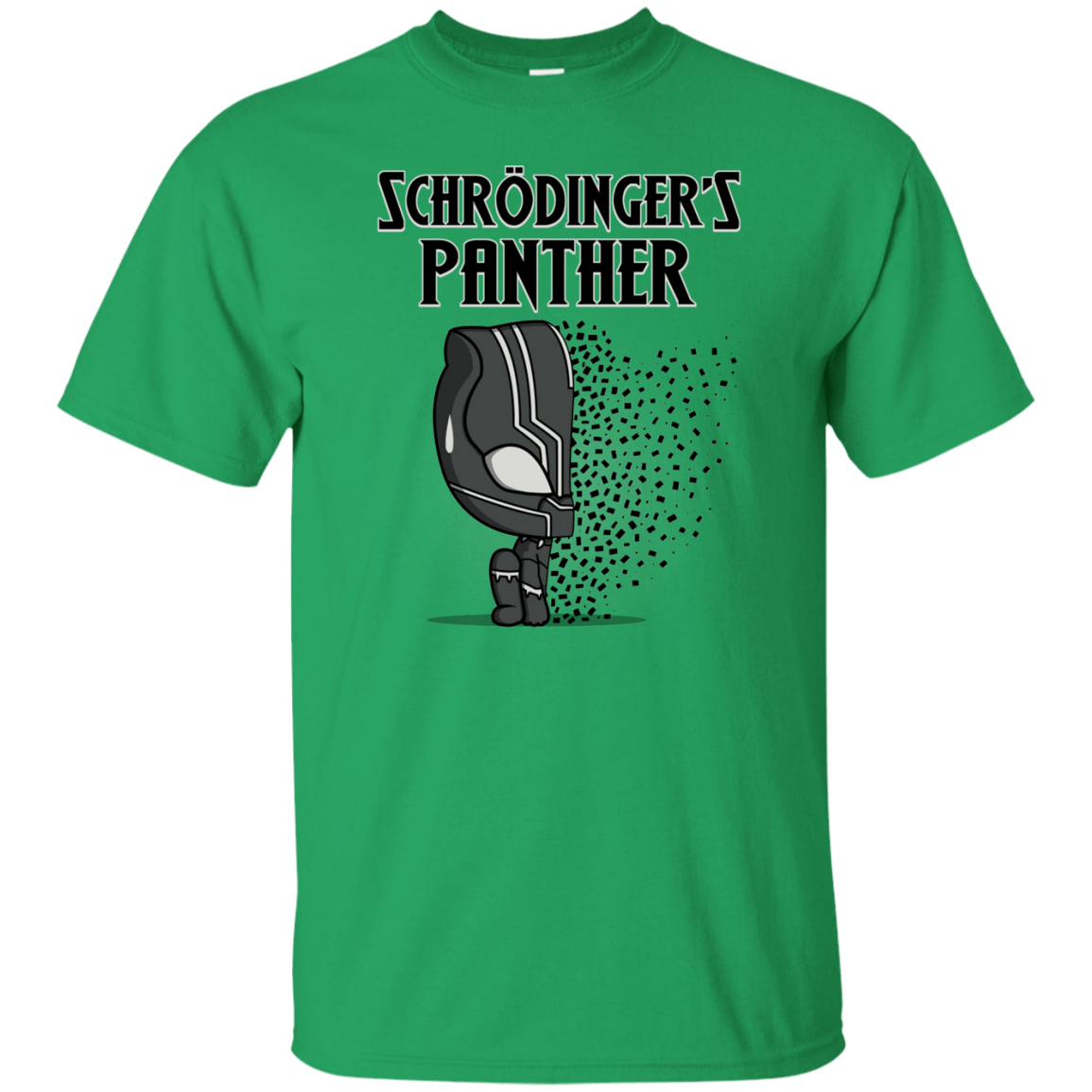 T-Shirts Irish Green / S Schrodingers Panther T-Shirt