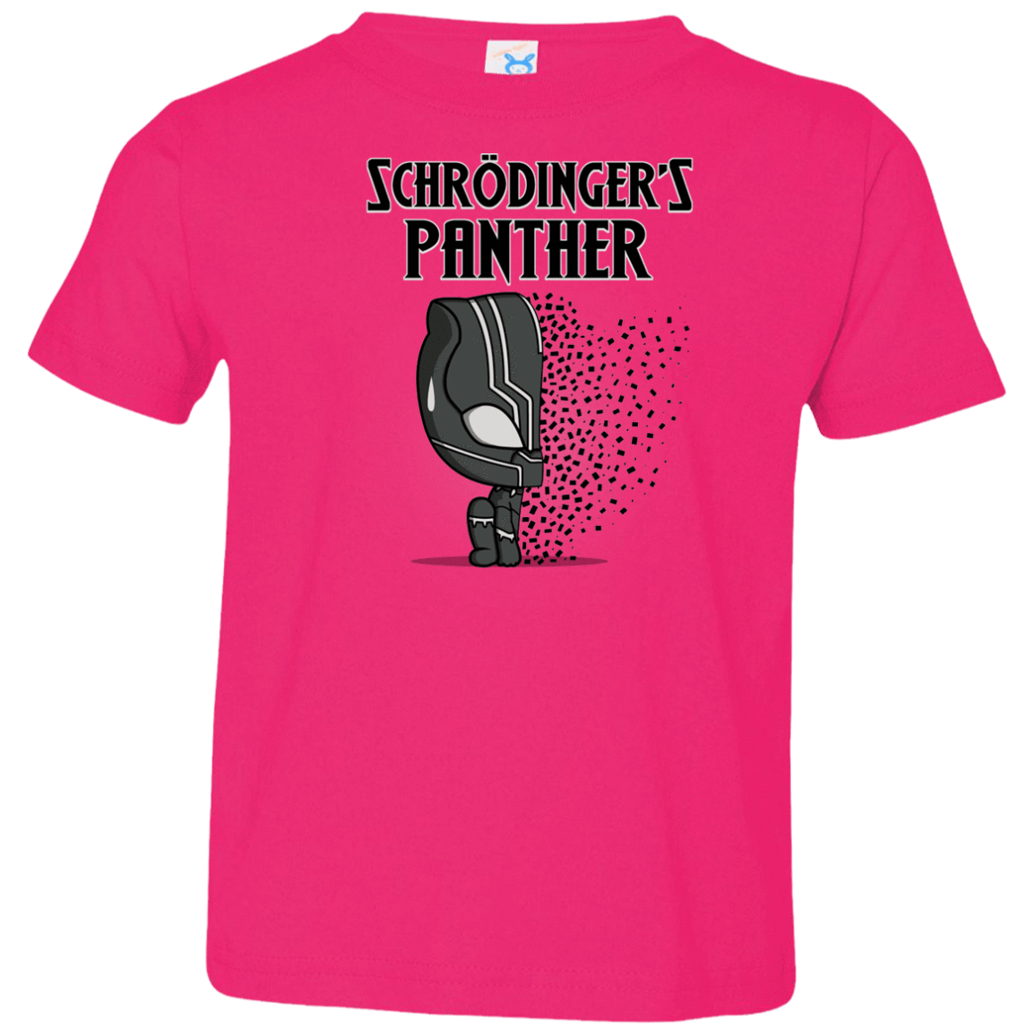 T-Shirts Hot Pink / 2T Schrodingers Panther Toddler Premium T-Shirt