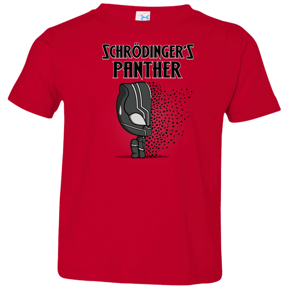 T-Shirts Red / 2T Schrodingers Panther Toddler Premium T-Shirt