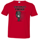 T-Shirts Red / 2T Schrodingers Panther Toddler Premium T-Shirt