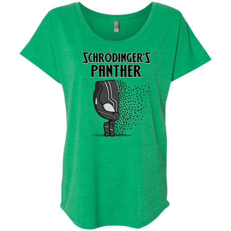 T-Shirts Envy / X-Small Schrodingers Panther Triblend Dolman Sleeve