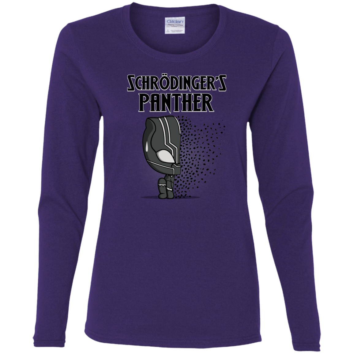 Schrodingers Panther Women's Long Sleeve T-Shirt