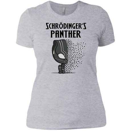 T-Shirts Heather Grey / X-Small Schrodingers Panther Women's Premium T-Shirt