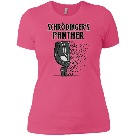 T-Shirts Hot Pink / X-Small Schrodingers Panther Women's Premium T-Shirt