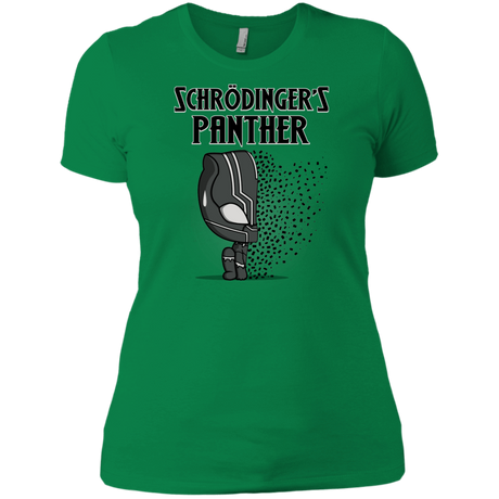 T-Shirts Kelly Green / X-Small Schrodingers Panther Women's Premium T-Shirt