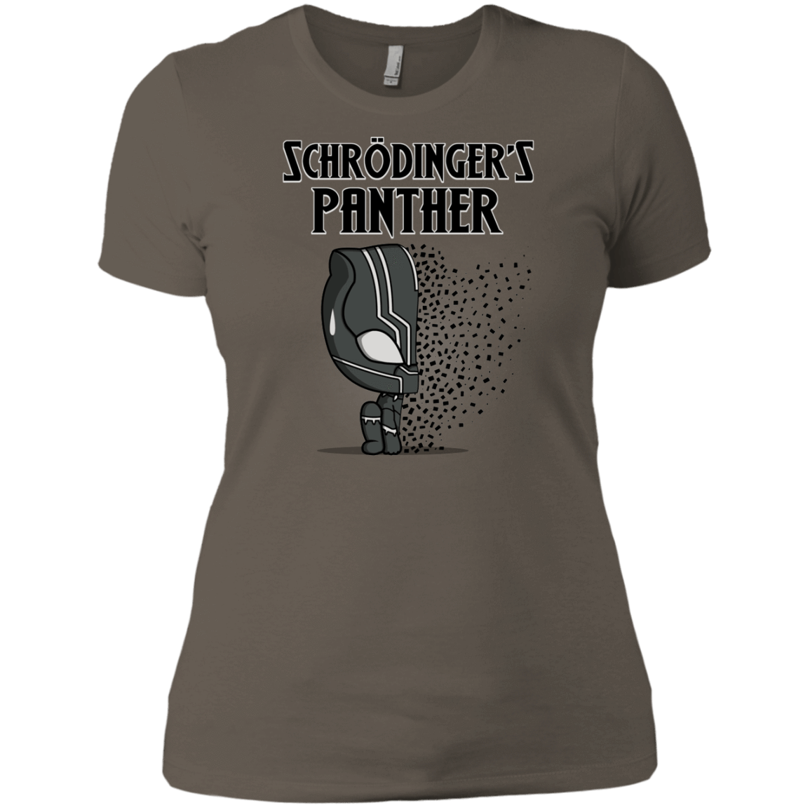 T-Shirts Warm Grey / X-Small Schrodingers Panther Women's Premium T-Shirt