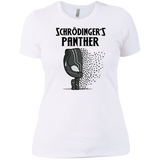 T-Shirts White / X-Small Schrodingers Panther Women's Premium T-Shirt