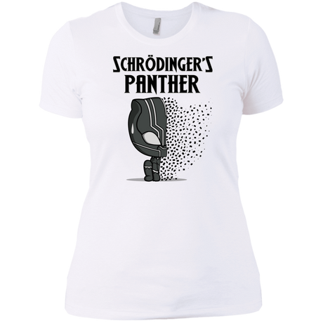 T-Shirts White / X-Small Schrodingers Panther Women's Premium T-Shirt