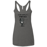 T-Shirts Premium Heather / X-Small Schrodingers Panther Women's Triblend Racerback Tank