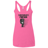 Schrodingers Panther Women's Triblend Racerback Tank