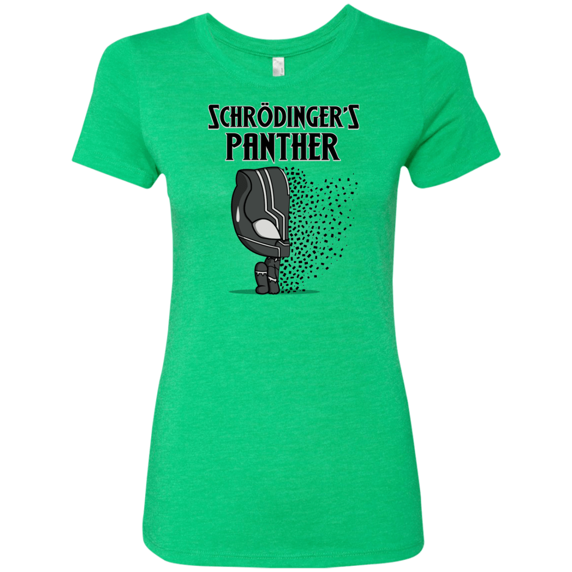 T-Shirts Envy / S Schrodingers Panther Women's Triblend T-Shirt