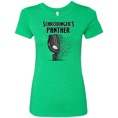 T-Shirts Envy / S Schrodingers Panther Women's Triblend T-Shirt