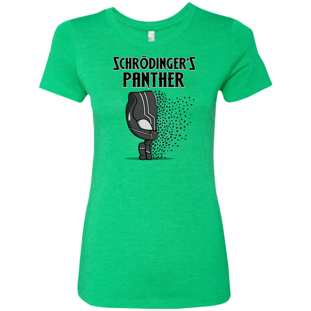 T-Shirts Envy / S Schrodingers Panther Women's Triblend T-Shirt