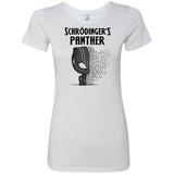 T-Shirts Heather White / S Schrodingers Panther Women's Triblend T-Shirt