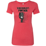 T-Shirts Vintage Red / S Schrodingers Panther Women's Triblend T-Shirt