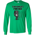 T-Shirts Irish Green / YS Schrodingers Panther Youth Long Sleeve T-Shirt