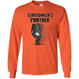 T-Shirts Orange / YS Schrodingers Panther Youth Long Sleeve T-Shirt