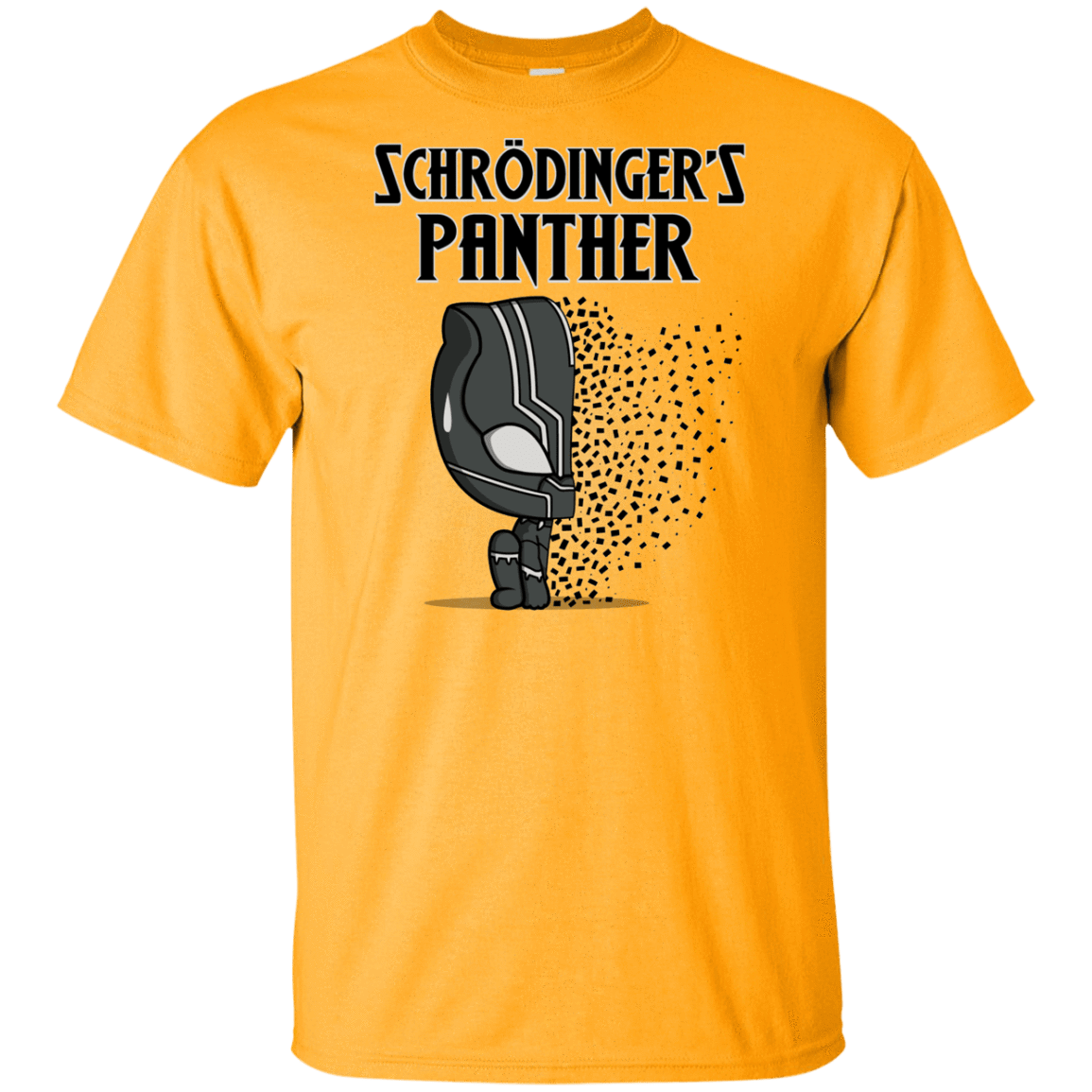 T-Shirts Gold / YXS Schrodingers Panther Youth T-Shirt