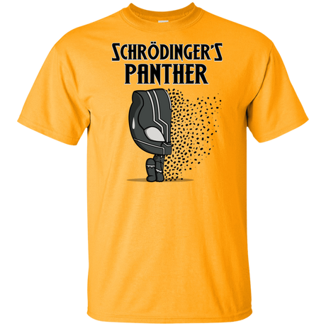 T-Shirts Gold / YXS Schrodingers Panther Youth T-Shirt