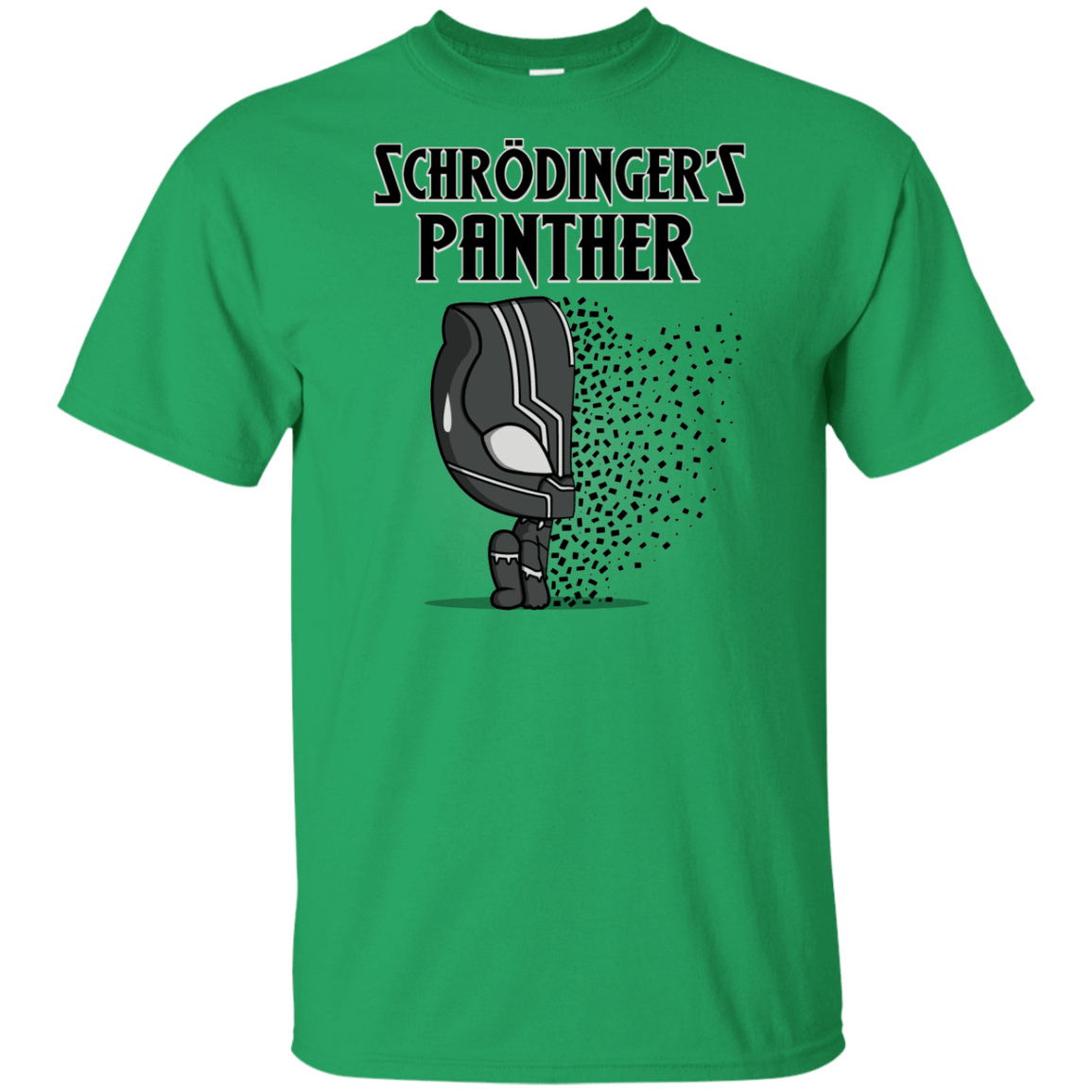 T-Shirts Irish Green / YXS Schrodingers Panther Youth T-Shirt