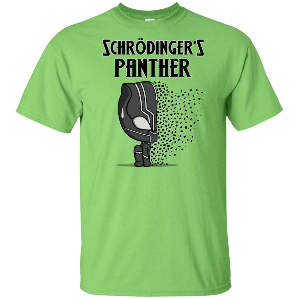 T-Shirts Lime / YXS Schrodingers Panther Youth T-Shirt
