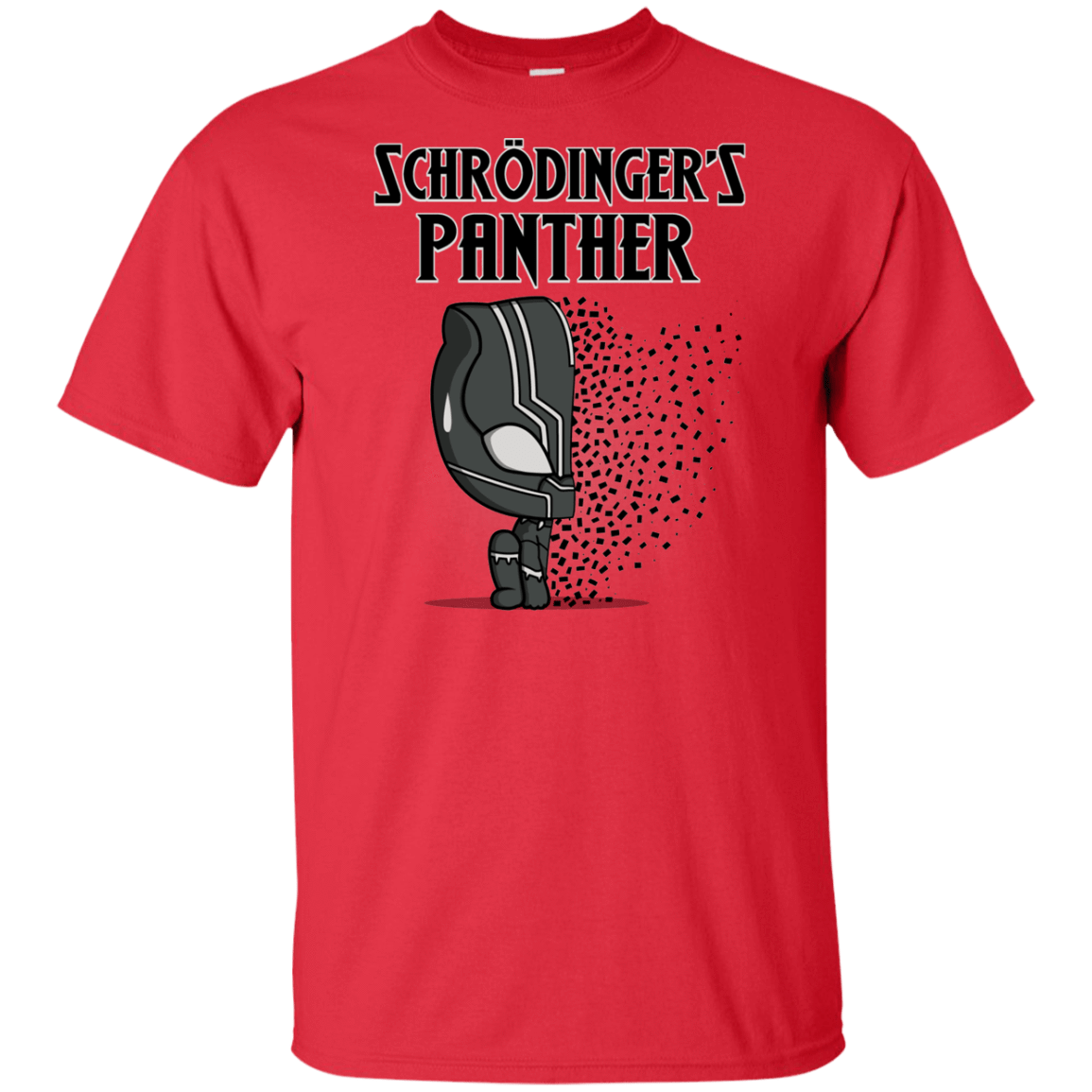 T-Shirts Red / YXS Schrodingers Panther Youth T-Shirt