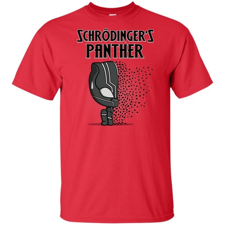 T-Shirts Red / YXS Schrodingers Panther Youth T-Shirt