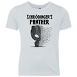 T-Shirts Heather White / YXS Schrodingers Panther Youth Triblend T-Shirt