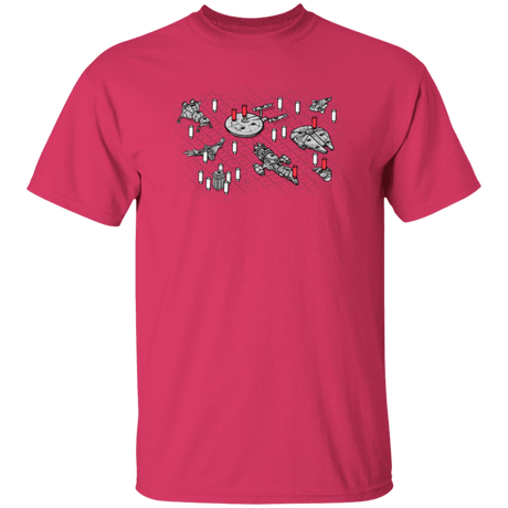 T-Shirts Heliconia / S Sci-Fi Battleship T-Shirt