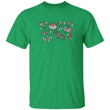 T-Shirts Irish Green / S Sci-Fi Battleship T-Shirt
