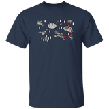 T-Shirts Navy / S Sci-Fi Battleship T-Shirt