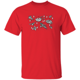 T-Shirts Red / S Sci-Fi Battleship T-Shirt