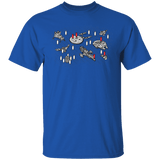 T-Shirts Royal / YXS Sci-Fi Battleship Youth T-Shirt
