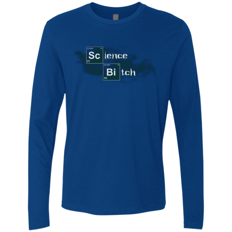 T-Shirts Royal / Small Science Bitch Men's Premium Long Sleeve