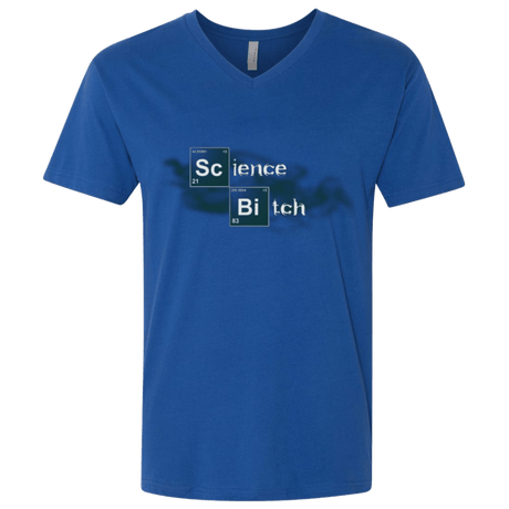 T-Shirts Royal / X-Small Science Bitch Men's Premium V-Neck