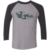 T-Shirts Premium Heather/ Vintage Black / X-Small Science Bitch Men's Triblend 3/4 Sleeve